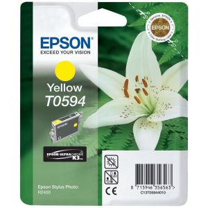 Cartuş Epson T0594, galben (yellow), original