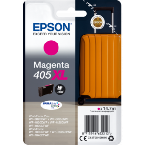 Cartuş Epson 405XL, T05H3, C13T05H34010, purpuriu (magenta), original