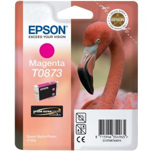 Cartuş Epson T0873, purpuriu (magenta), original