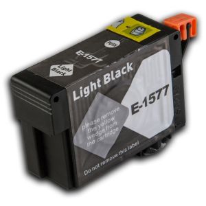 Cartuş Epson T1577, negru deschis (light black), alternativ