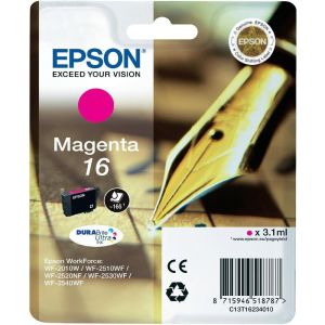 Cartuş Epson T1623 (16), purpuriu (magenta), original