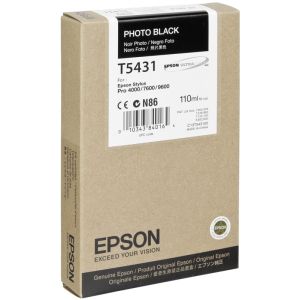Cartuş Epson T5431, foto neagră (photo black), original
