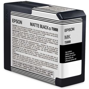 Cartuş Epson T5808, negru mat (matte black), original
