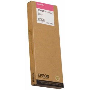 Cartuş Epson T606B, purpuriu (magenta), original