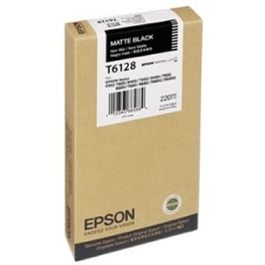 Cartuş Epson T6128, negru mat (matte black), original