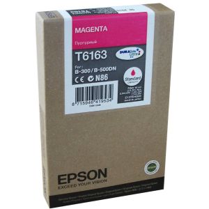 Cartuş Epson T6163, purpuriu (magenta), original