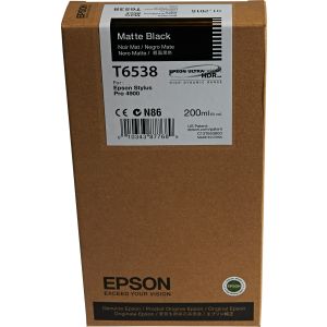 Cartuş Epson T6538, negru mat (matte black), original