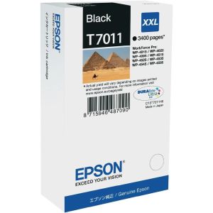Cartuş Epson T7011, negru (black), original
