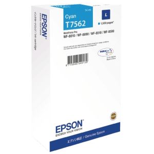 Cartuş Epson T7562, azuriu (cyan), original