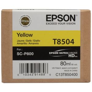 Cartuş Epson T8504, galben (yellow), original
