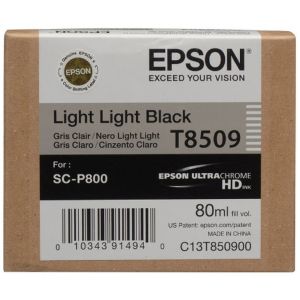 Cartuş Epson T8509, negru deschis (light black), original