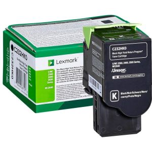 Toner Lexmark C232HK0 (MC2640, C2535, C2425, MC2425, MC2535), negru (black), original