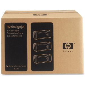 Cartuş HP 90 (C5084A), pachet de trei, purpuriu (magenta), original