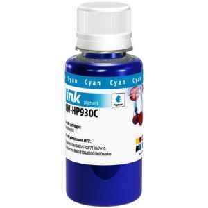 Cerneală pentru cartuşul HP 933 XL (CN054AE), pigment, azuriu (cyan), 100 ml