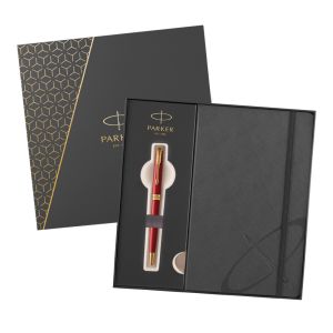 GP PARKER Sonnet Red GT + notebook gri