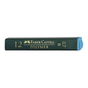 Creioane grafit FABER-CASTELL B / 0,7 mm, 12 buc