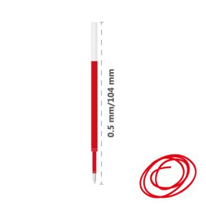 Gel de reîncărcare JUNIOR 205 0,5 mm - roșu