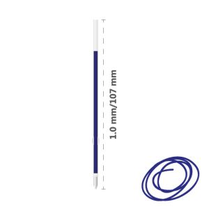 Cartuș bilă MILAN P1 Touch 1,0 mm - albastru