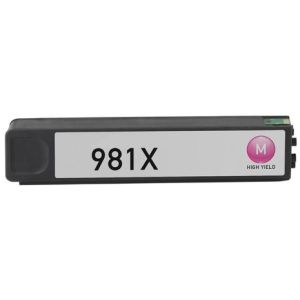 Cartuş HP 981X, L0R10A, purpuriu (magenta), alternativ
