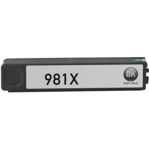 Cartuş HP 981X, L0R12A, negru (black), alternativ
