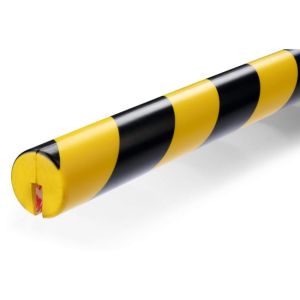 Profil de protecție a marginilor E8R, galben-negru