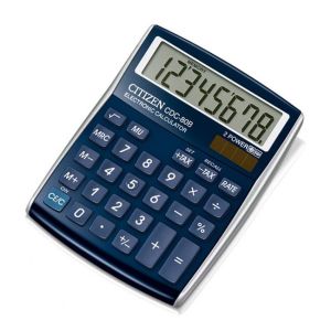Calculator Citizen CDC-80BLWB albastru