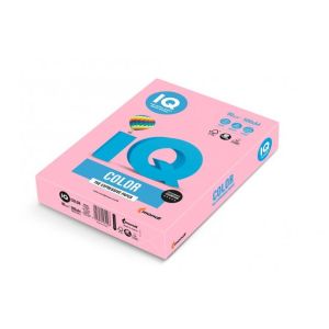 Hârtie colorată IQ color flamingo roz OPI74, A4, 80g