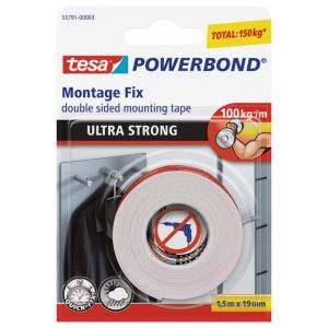 Banda de montaj TESA Powerbond ultra rezistenta 19 mm x 1,5 m