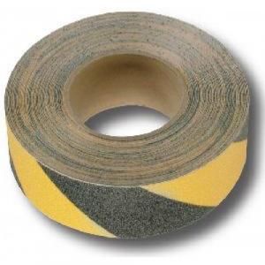 Bandă anti-alunecare 50 mm x 18,3 m negru-galben