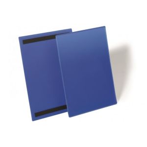 Buzunar magnetic pentru documente 210x297mm inaltime 50 buc albastru