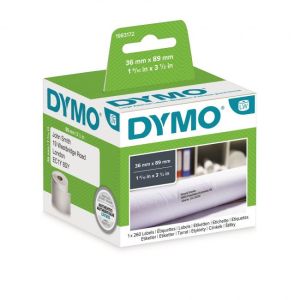Etichete autoadezive Dymo LW 89x36mm adresabile mare alb 260buc