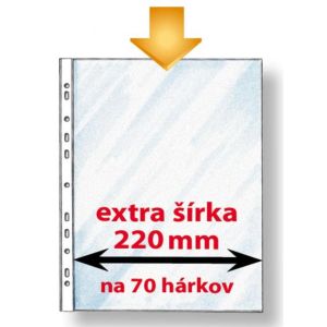 Eurobal Carton PP economie A4 maxi extra wide 50mic 50buc