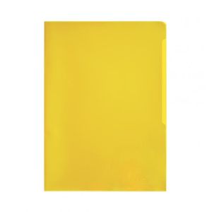 Husa L pentru documente DURABLE galben 100 buc