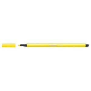 Evidențiator STABILO Pen 68 galben fluorescent