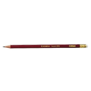 Creion STABILO Swano 4906 HB cu radiera 12 buc