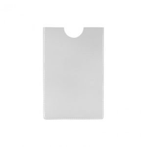 Husa pentru carduri de cont 6 x 8,9 cm cu decupaj de 120 microni