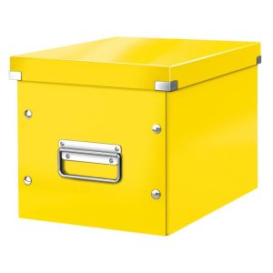 Cutie pătrată A5 (M) Click &amp; Store galben