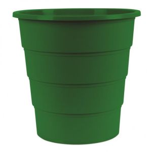 Coș de plastic pentru produse de birou 16l verde