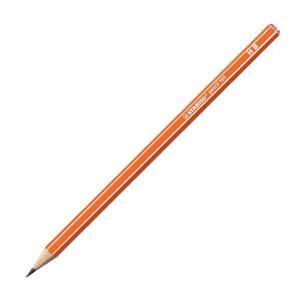 Creion STABILO 160 HB portocaliu 12 buc