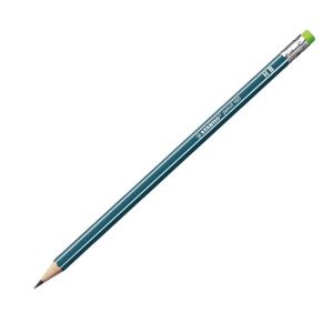 Creion STABILO 160 HB cu radieră cu kerosen 12 buc