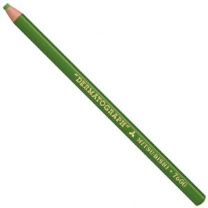 Creion de culoare uni DERMATOGRAF 7600 verde deschis