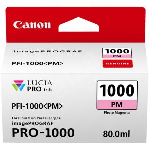 Cartuş Canon PFI-1000PM, foto mov (photo magenta), original