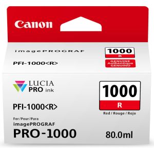 Cartuş Canon PFI-1000R, roşu (red), original