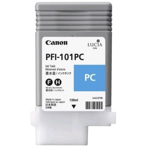 Cartuş Canon PFI-101PC, foto azurie (photo cyan), original