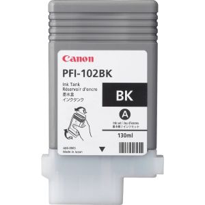 Cartuş Canon PFI-102BK, negru (black), original