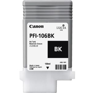 Cartuş Canon PFI-106BK, negru (black), original
