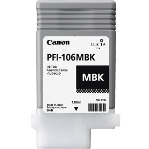 Cartuş Canon PFI-106MBK, negru mat (matte black), original