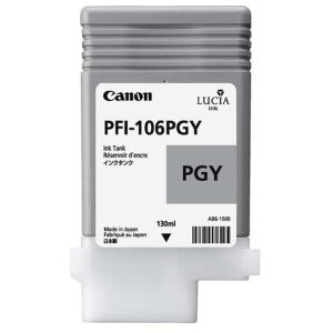Cartuş Canon PFI-106PGY, foto gri (photo gray), original