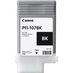 Cartuş Canon PFI-107BK, negru (black), original