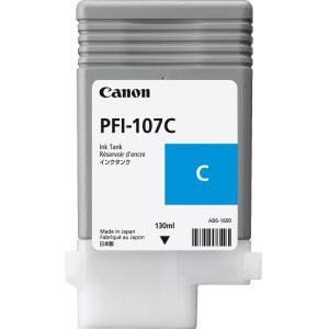 Cartuş Canon PFI-107C, azuriu (cyan), original